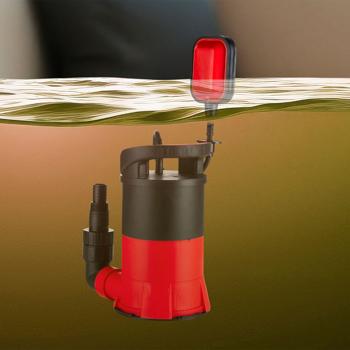 Preview: Leistungsstarke Tauchpumpe mit Schwimmerschalter (400W), 7m, ideal für Klar- & Schmutzwasser, robust, zuverlässig