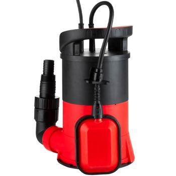 Preview: Leistungsstarke Tauchpumpe mit Schwimmerschalter (400W), 7m, ideal für Klar- & Schmutzwasser, robust, zuverlässig