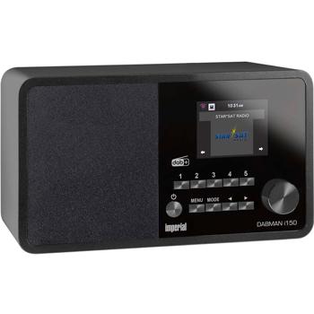 Preview: Hybridradio DAB+ & UKW mit Internetradio - Smart steuerbar via App, WLAN - USB-Port, Wecker, Timer, Wettervorhersage - Schwarz