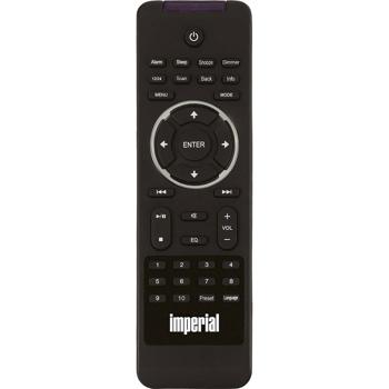 Preview: Hybridradio DAB+ & UKW mit Internetradio - Smart steuerbar via App, WLAN - USB-Port, Wecker, Timer, Wettervorhersage - Schwarz