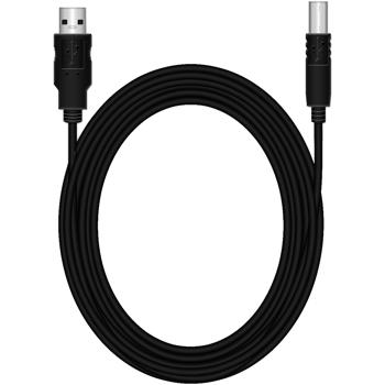 Drucker- & Scanner-Anschlusskabel - High-Speed 2.0 USB-A auf USB-B - 5m Schwarz - Zuverlässige Datenübertragung für Drucker, Scanner & Festplatten