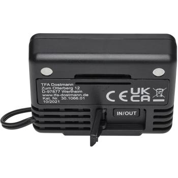 Preview: Digitales Innen- & Aussen-Thermometer: Präzise Messung & einfache Bedienung, für Haus, Garten & Büro