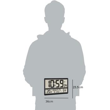 Preview: Digitale Funkuhr mit XL-Display und Raumklima-Werten, automatische Zeiteinstellung & einfache Ablesbarkeit für Büro, Wohnzimmer & Küche