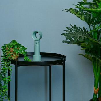 Preview: Hand- & Tischventilator, Grün, Akku: 3 Stufen, leise & tragbar – Die perfekte mobile Erfrischung fur Zuhause & unterwegs