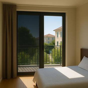 Preview: 2er-Set Sichtschutzfolie silber-matt, 60 x 200 cm - selbstklebende Spiegelfolie mit UV-Schutz - hitzereduzierend & ideal für Fenster, Büro & Wohnräume