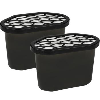 2er-Set Schimmel-Stopper Luftentfeuchter-Box, 500 ml - Trockene Räume, Schutz für Keller, Garage & Wohnwagen, zuverlässig