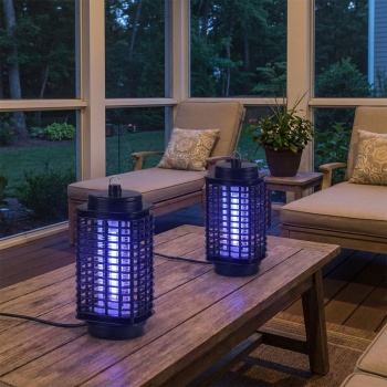 2er-Set Effektiver UV Mücken- & Insektenvernichter 1.2W: Chemiefreier Schutz für Zuhause & Büro, für ruhige, insektenfreie Nächte und entspannte Tage! 