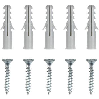 Preview: Stabile Gartengerätehalter mit Gummierung, 10-tlg, 8,5 x 4,2 cm : schonende & sichere Aufbewahrung, rutschfest für Werkzeug, Garten- & Haushaltsgeräte