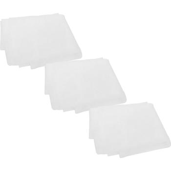 3er-Set Fliegennetz für Fenster bis 130 x 150 cm, weiss, Fliegengitter individuell zuschneidbar, inkl. Klettband - Mückenschutz ohne Bohren