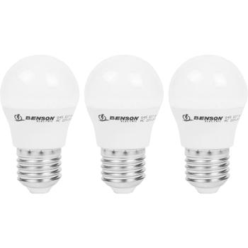 3er-Set LED-Glühbirne, A60, E27, 760 lm, 9 W, 2500 K, warmweiss