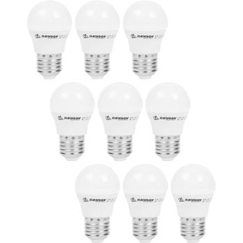 9er-Set LED-Glühbirne, A60, E27, 760 lm, 9 W, 2500 K, warmweiss