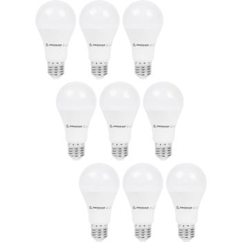 9er-Set LED-Glühbirne A60 E27 – Dimmbar für gemütliche Atmosphäre – 1020 lm 12W 2500K warmweiss – 360° Ausleuchtung 20.000h Lebensdauer