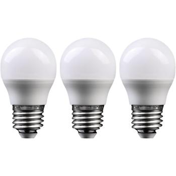 3er-Set LED-Tropfenlampe G45 - Angenehm warmweisses Licht, energieeffizient - E27 Fassung, 240 lm, 3 W, 3000 K, 220-240 V, Ø 45x80 mm