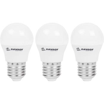 3er-Set LED-Tropfenlampe G45 E27 – Dimmbar & Energieeffizient für gemütliche Atmosphäre – 5W, 400lm, 3000K warmweiss, 25.000h Lebensdauer