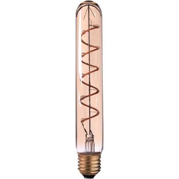 Preview: 3er-Set LED Filament Lampe Röhre T30 E27 - 4W Dimmbar - 240lm Warmweiss 3000K - Lange Lebensdauer 25.000h - Für gemütliche Wohn-/Schlafzimmer Atmosphäre