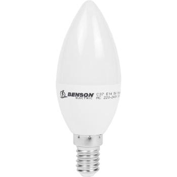 LED-Kerzenlampe C35 - Dimmbar für gemütliche Atmosphäre in Wohn-/Schlafzimmer - E14 Fassung, 5W, 400lm, 3000K warmweiss, 360° Abstrahlwinkel, 20.000h
