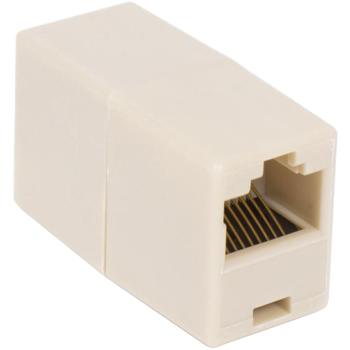 RJ45 Netzwerk Kupplung - Stabile LAN-Verlängerung für Ethernet, Router & PC-Netzwerke - Zuverlässige Datenübertragung - 1x RJ45-Buchse auf 1x RJ45-Buchse