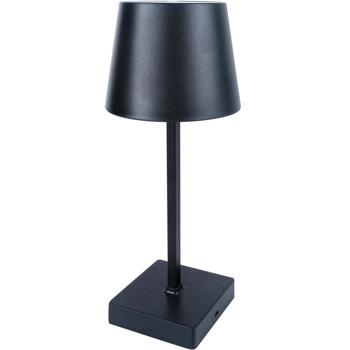 Preview: 2er-Set Moderne LED Tischleuchte, Touch-Steuerung, schwarz: Dimmbar, energiesparend & stilvolles Design, Perfekt für Büro, Nachttisch & Wohnzimmer