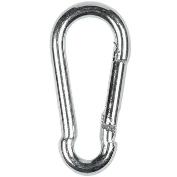 Preview: Mini-Karabinerhaken-Set, 12-tlg., 50 mm: Für Outdoor, Camping, Angeln & Heimwerker, robust & langlebig