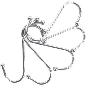 Robustes Hängehaken-Set, 5-tlg, 10 cm: Ordnung & Aufbewahrung, vielseitig, stark & einfach, S-Haken für Küche, Bad, Garage & mehr