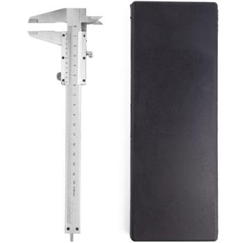 Preview: Präzise Schiebelehre mit Feststellschraube, 150 mm: exakte Innen-, Aussen- & Tiefenmessungen, für Profis & Heimwerker