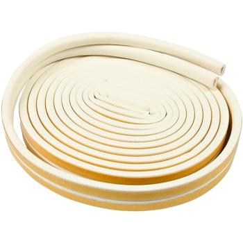 D-Profil Zugluft Dichtungsstreifen Weiss 2er-Set (3m x 9x4mm): Selbstklebend, langlebig & energiesparend – Perfekt gegen Kälte, Lärm & Staub!