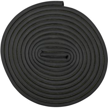 Preview: D-Profil Zugluft Dichtungsstreifen Schwarz 4er-Set (3m x 9x4mm): Selbstklebend, langlebig & energiesparend – Perfekt gegen Kälte, Lärm & Staub!