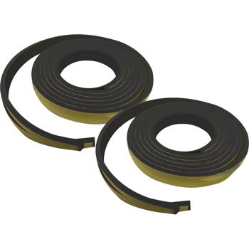 Selbstklebendes Dichtungsband 4er Set (je 2,75m Schwarz): Flexibel & einfach anzubringen, ideal zum Abdichten von Fenstern, Türen & Fugen, ein zuverlässiger Schutz vor Zugluft