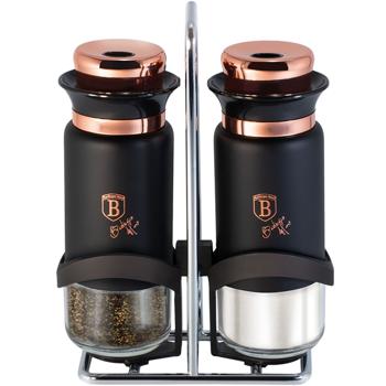 Preview: Elegantes Salz- und Pfefferstreuer Set (je 120ml): Stilvolle Würzspender für Küche & Tisch, Hochwertig, leicht nachfüllbar & für den täglichen Gebrauch oder besondere Anlässe