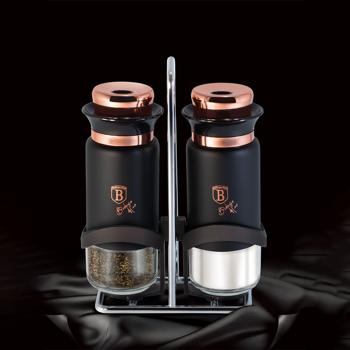 Preview: Elegantes Salz- und Pfefferstreuer Set (je 120ml): Stilvolle Würzspender für Küche & Tisch, Hochwertig, leicht nachfüllbar & für den täglichen Gebrauch oder besondere Anlässe