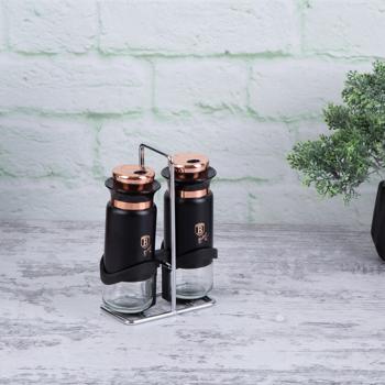 Preview: Elegantes Salz- und Pfefferstreuer Set (je 120ml): Stilvolle Würzspender für Küche & Tisch, Hochwertig, leicht nachfüllbar & für den täglichen Gebrauch oder besondere Anlässe