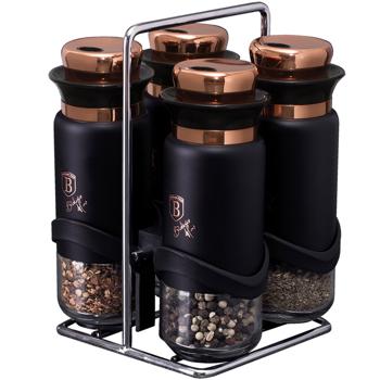 Elegantes Gewürz-Streuer-Set (je 120ml): Stilvolle Würzspender für Küche & Tisch, Hochwertig, leicht nachfüllbar & für den täglichen Gebrauch oder besondere Anlässe