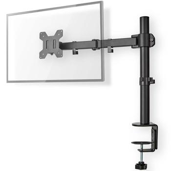 Vollbewegliche Monitorhalterung für den Schreibtisch: Mehr Platz & Komfort, neigbar, drehbar & höhenverstellbar