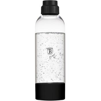 Preview: Wassersprudler-Flasche 1L (Schwarz): Für prickelnden Genuss & optimale Kohlensäure