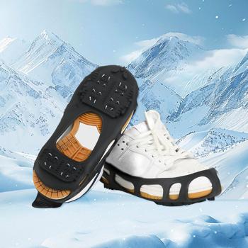 Preview: Premium Schuh-Spikes für Schuhgrösse 35 -39: Sichere Traktion auf Eis & Schnee, Maximale Trittsicherheit, Rutschfest & Langlebig