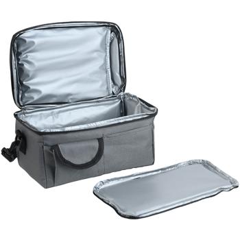 Preview: 2er-Set Mini-Kühltasche, faltbar, 6l: Hält Snacks & Getränke frisch – Ideal für Picknick & Büro – Kompakt, leicht & auslaufsicher