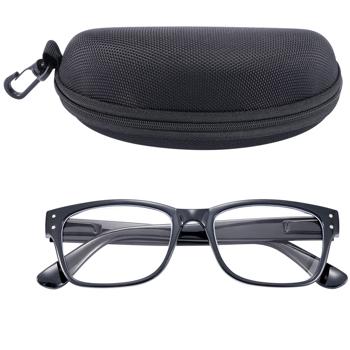 Preview: 2er-Set Bildschirm-Brille Blaulichtfilter 0 Dioptrien: Augenschutz für PC, Handy & Gaming, für entspanntes digitales Leben!