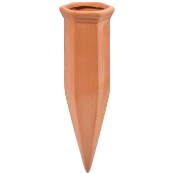 Preview: 8er-Set XL-Giesskegel aus Ton für Flaschen: Automatische Pflanzenbewässerung – Sorgenfrei Urlaub machen & gesunde Pflanzen geniessen