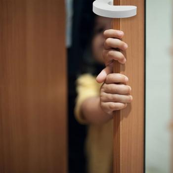 Preview: Flexibler Tür-Klemmschutz (20er-Set): Ultimativer Schutz vor Fingerverletzungen, einfache Montage, sicher & langlebig, für Familien, Kitas & Schulen