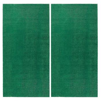 2er-Set Kunstrasenteppich Hellgrün 100x200cm: Pflegeleicht, UV-stabil & wetterfest – Ihr immergrünes Rasen-Paradies fur Balkon & Terrasse