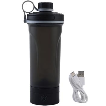 Preview: Leistungsstarker Akku-Shaker für Proteinshakes & Smoothies - Tragbar, elektrisch, USB-C aufladbar, klumpenfrei mixen - Ideal für Sport und Fitness 