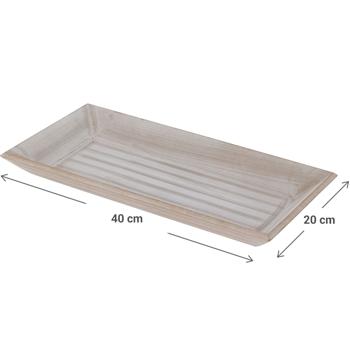 Preview: Stilvolles Deko-Tablett - Perfekt für Deko, Weihnachten & Servieren. Hochwertig, vielseitig einsetzbar, ideal für jeden Raum