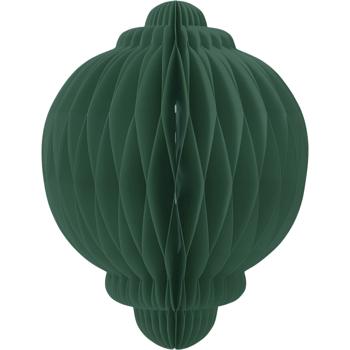 Grüne Papierkugel Hängedeko 30 x 40 cm – Festliche Dekoration für Hochzeit, Party, Geburtstag & Weihnachten – leicht, elegant, wiederverwendbar