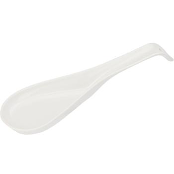 Löffelablage aus Porzellan, weiss: Eleganter Küchenhelfer-Ablage, hitzefest & hygienisch – Halt die Arbeitsplatte sauber