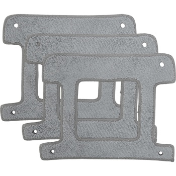 Preview: 3er-Set Ersatz-Reinigungspads für AI Fensterputzroboter CH11051 - saugstarke Microfaser-Tücher zum Reinigen & Polieren