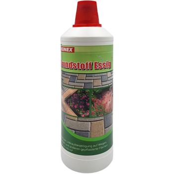 Preview: 2er-Set Natürlicher Essig Unkrautentferner, 1.000 ml: Grundstofff Essig mit natürlicher Kraft gegen Grünbelag & Unkraut, Schnelle Reinigung, Umweltfreundlich & Sicher