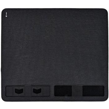 Preview: Mousepad mit Handyhalter & Induktionsladung: Dunkelgrau, Ein smarter Schreibtisch-Organizer für kabelloses Laden & Ordnung