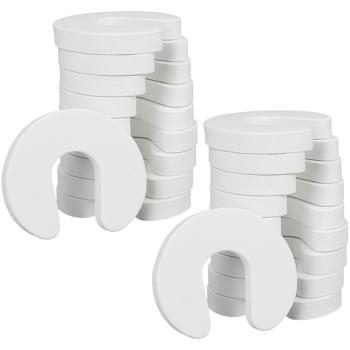 Flexibler Tür-Klemmschutz (20er-Set): Ultimativer Schutz vor Fingerverletzungen, einfache Montage, sicher & langlebig, für Familien, Kitas & Schulen