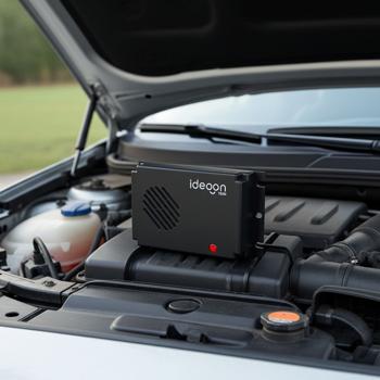 Praktische Mobile Marderabwehr mit Ultraschall, batteriebetrieben: Effektive Tierabwehr für KFZ - Ideal für Motorraum, Haus, Garage und Schuppen