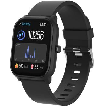 Preview: Kinder Smartwatch Schwarz: Bluetooth Telefonie, Herzfrequenz-Sensor – Ein sicherer Begleiter für Anrufe, Fitness & Spass am Handgelenk